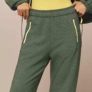 Sundry joggers Anthropologie zippered pockets XS pull on soft cozy loungewear